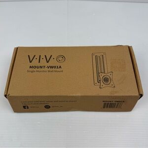 VIVO VW01A Height Adjustable 17"- 32" VESA Monitor Screen Wall Mount Bracket